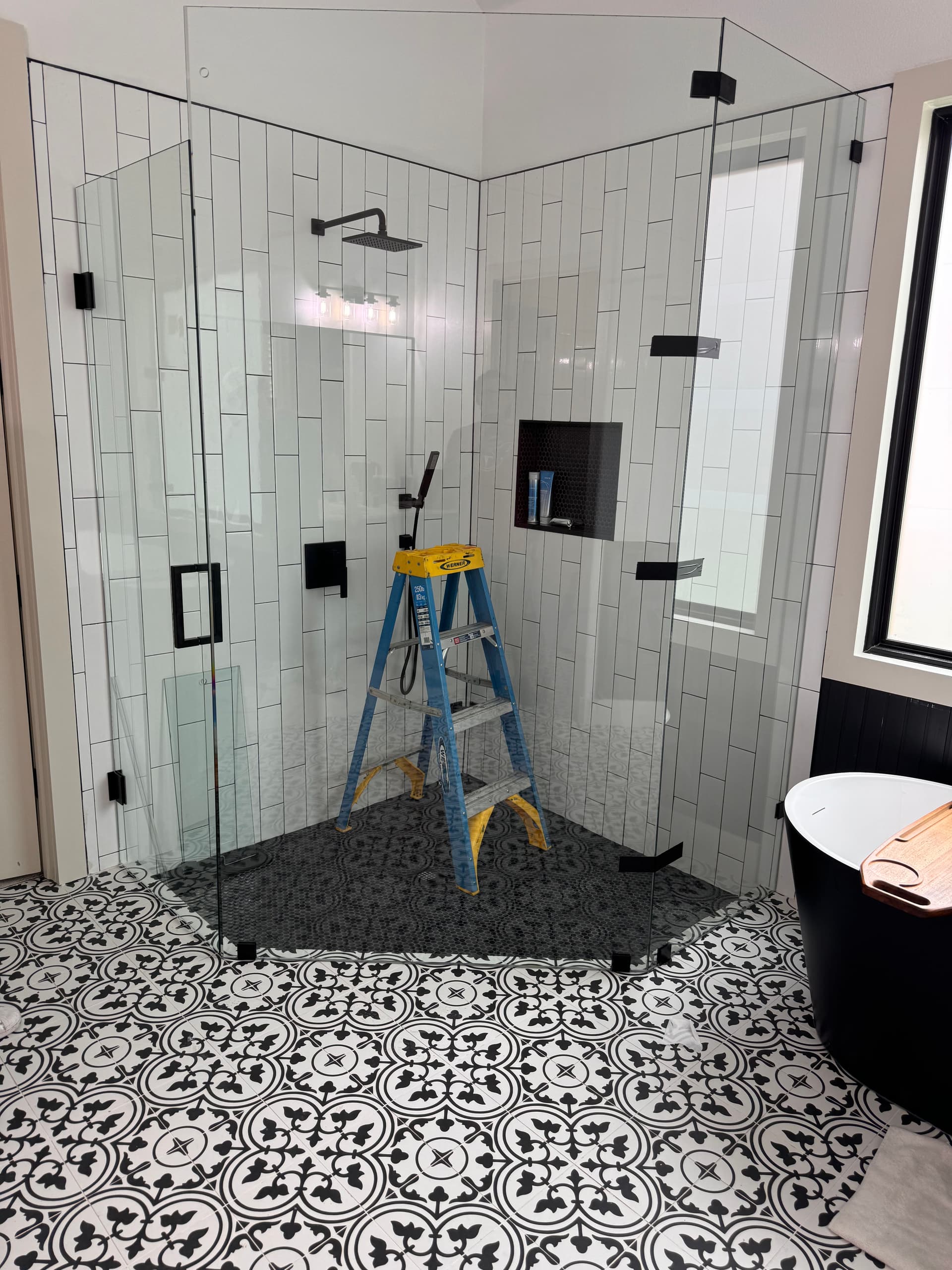 Frameless Shower Doors That Actually Finish the Bathroom image