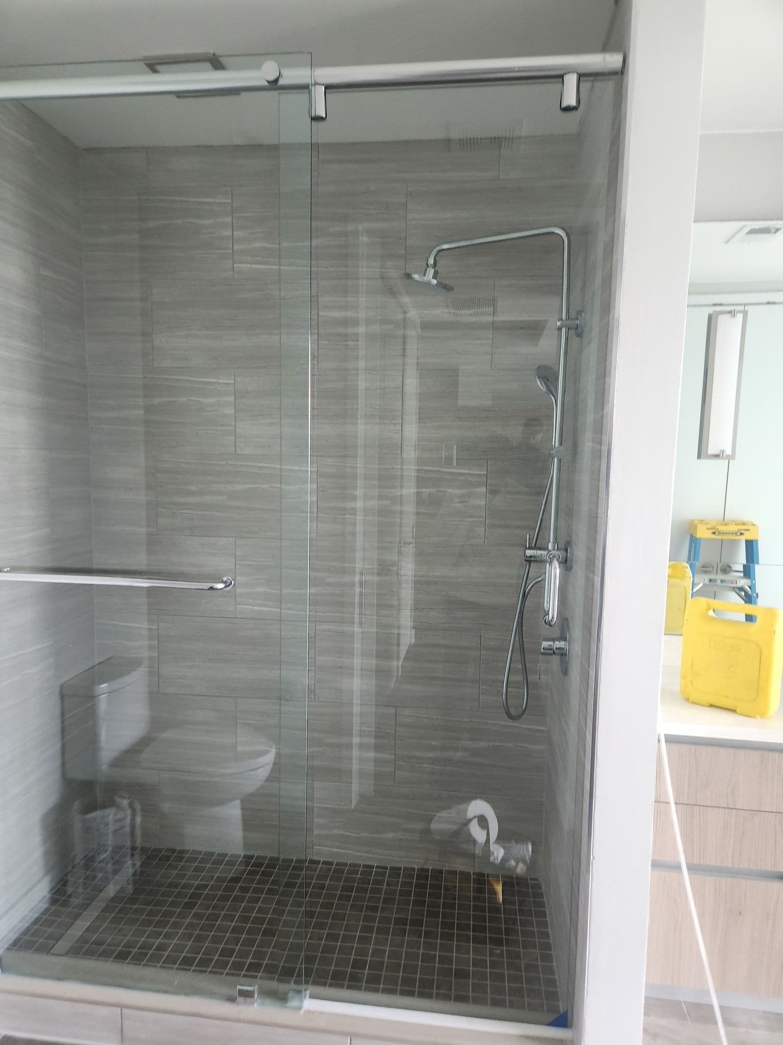 Sleek Glass Shower Enclosure Install in Dallas