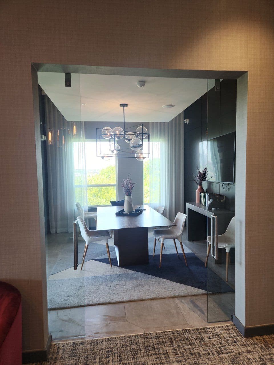 Modern Glass Transformations in Various Spaces