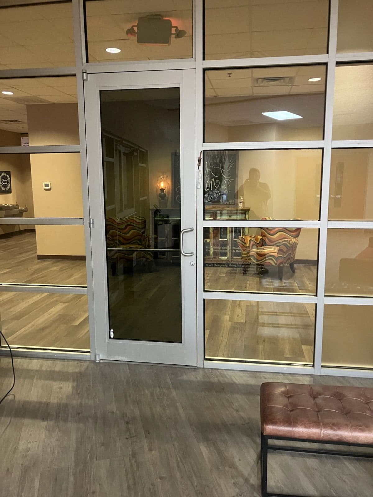 Project Modern Office Entrance with Glass Door image