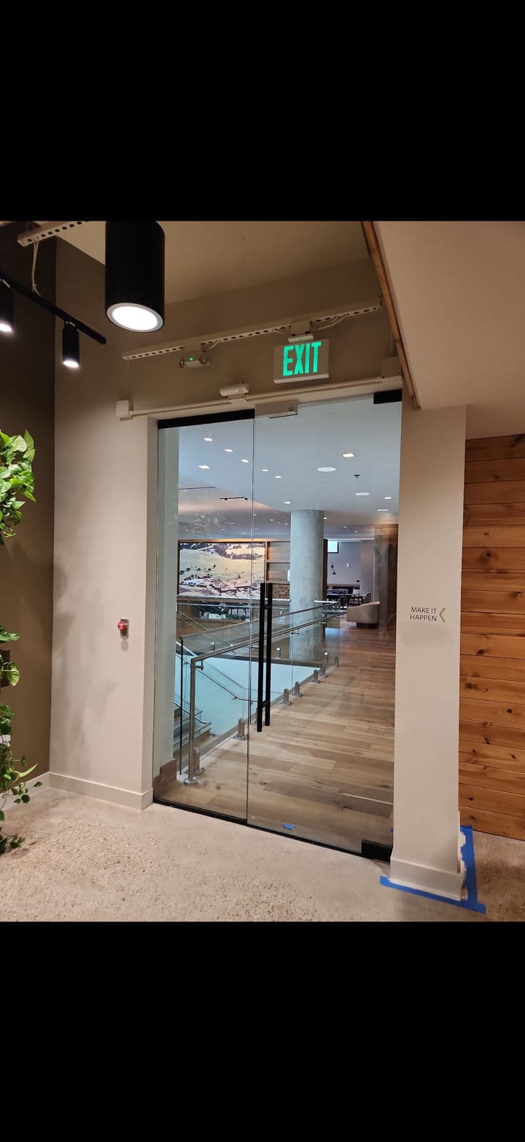 Sleek Glass Door Installation for Modern Interiors image